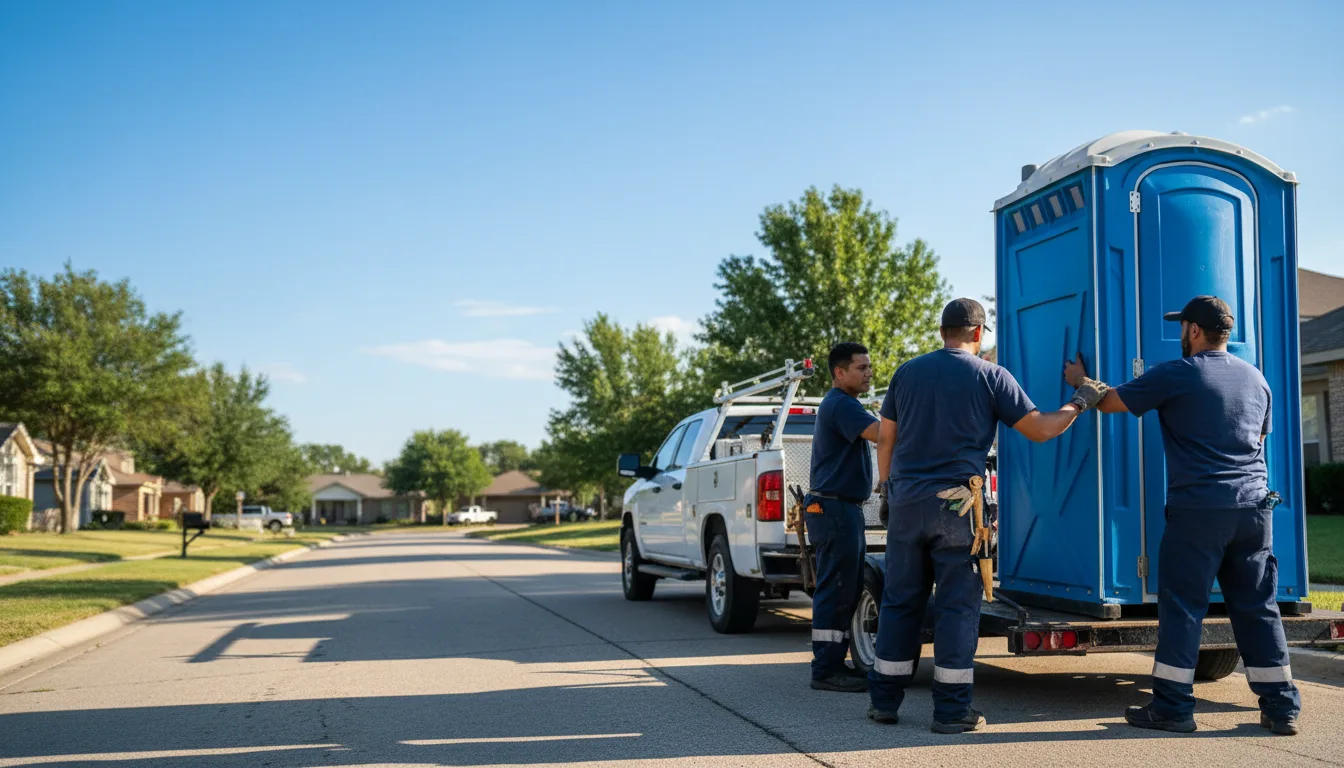 Portable Toilet Rental in La Joya, TX near me